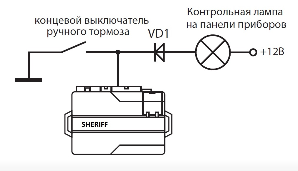 Концевой выключатель схема