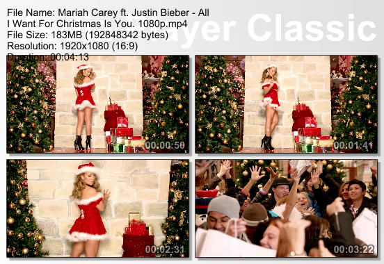 Justin Bieber - All I Want For Christmas Is You. 