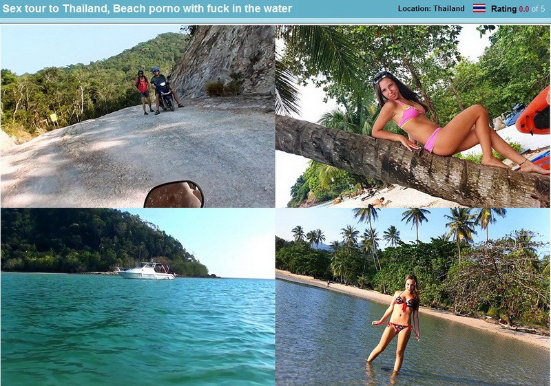 Сезон 1: “Sex tour to Thailand” Эпизод 5 - Beach porno with fuck in the water
